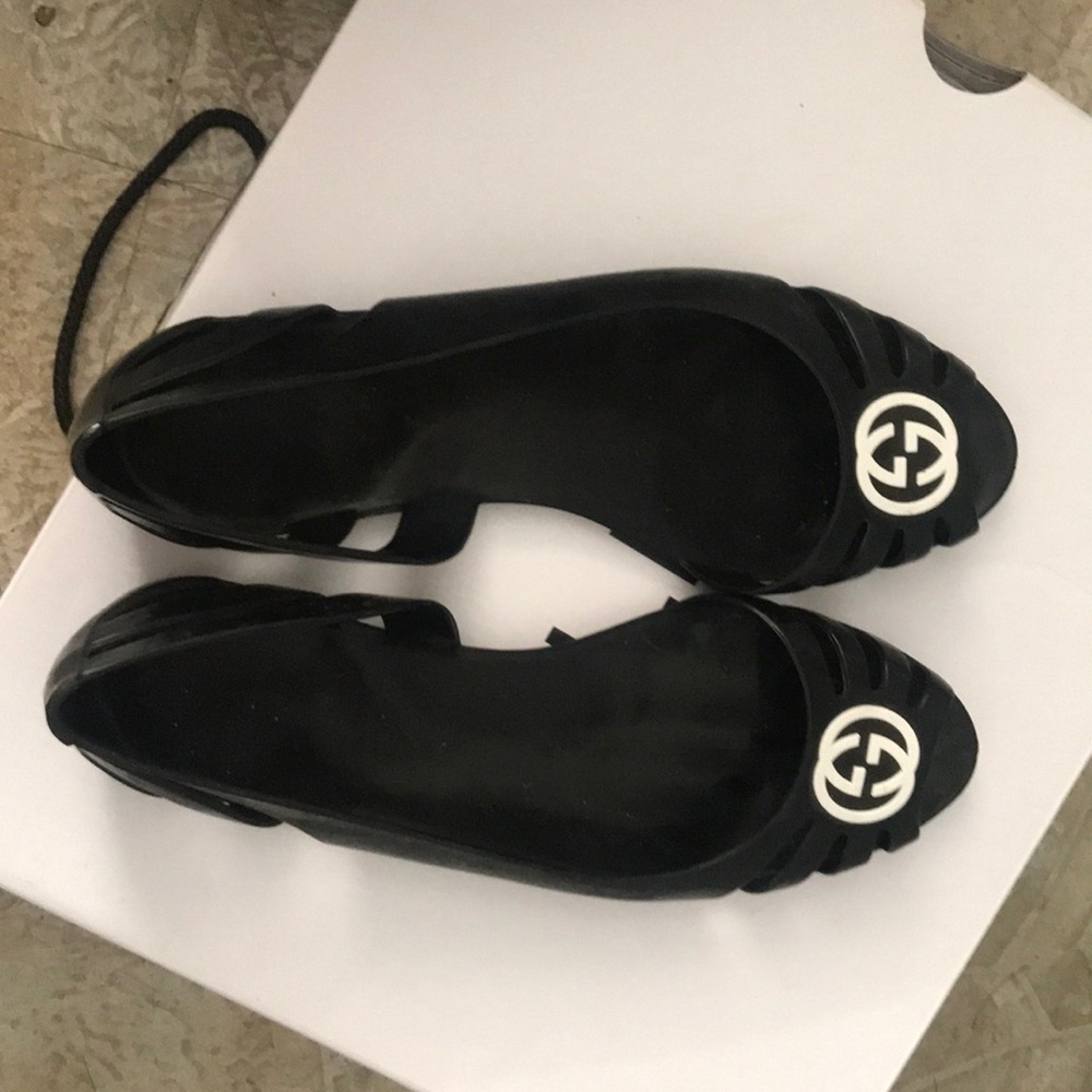 Gucci jelly sandals